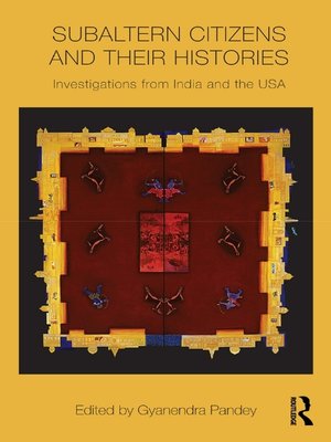 cover image of Subaltern Citizens and their Histories